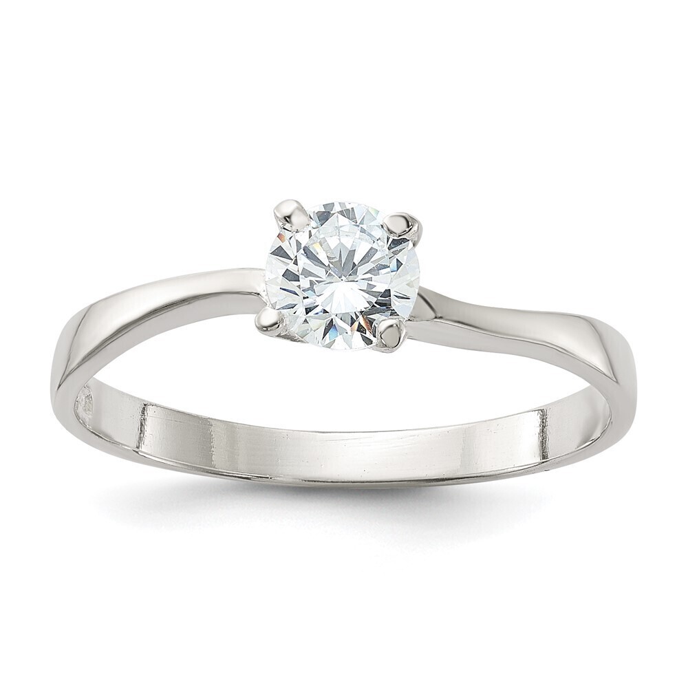Kazi Luxury Sterling Silver CZ Ring